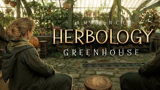 ₊˚🌱 Herbology Greenhouse 🦋⊹ Hogwarts Ambience amp Soft Music ⊹ Nature Sounds [upl. by Cordalia82]