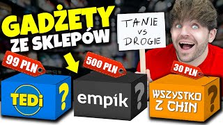 Testuje NAJLEPSZE GADŻETY z TANICH vs DROGICH sklepów [upl. by Goober553]