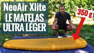 THERMAREST NEOAIR XLITE le matelas de randonnée ULTRA LÉGER [upl. by Drain]