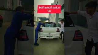 Swift 2024 modification on base to top on my style trending marutisuzuki swift shorts [upl. by Willet]