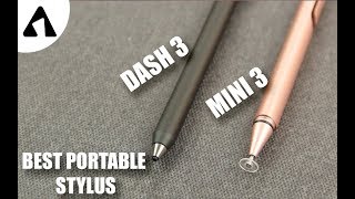 Best Portable Stylus  Adonit Dash 3 amp Mini 3 August 2017 [upl. by Terena]