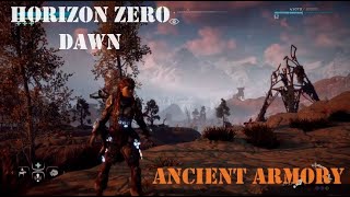 ANCIENT ARMORY Shield Weaver Armour  Invincibility  Side Mission  Ep44  Horizon Zero Dawn [upl. by Ialocin]