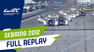 FULL RACE  2012 12 Hours of Sebring 2012  WEC [upl. by Alokin]