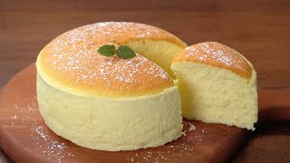 상큼한 요거트 케이크 만들기  폭신하고 촉촉  요거트 수플레 케이크  Yogurt Cake  Souffle Cake [upl. by Branscum]