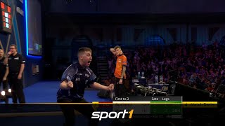 9Darter im Decider WMDebütant Borland lässt Ally Pally explodieren  SPORT1  DARTS WM 2022 [upl. by Mehsah377]