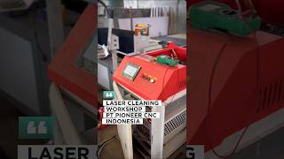 Laser Cleaning lasercleaningmachine laser malang technology industrial metalworking cnc [upl. by Gimble]