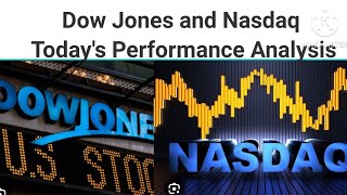 Dow Jones and Nasdaq performance analysis on 10th Oct 2024 stockindex dowjones [upl. by Steinway24]