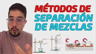 🧪💥Métodos de SEPARACIÓN DE MECLAS 🧪💥Fácil e Interesante  QUÍMICA [upl. by Ahael]