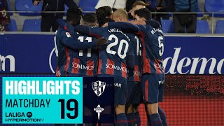 Resumen de SD Huesca vs Racing Club Ferrol 10 [upl. by Urbannal]