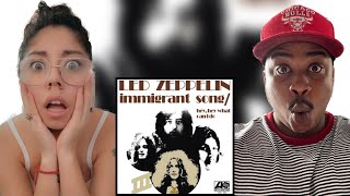 LED ZEPPELIN  IMMIGRANT SONG  REACTION [upl. by Ehcropal]