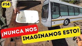 🔥COMO CONSTRUIR MESADA DE COCINA EN MOTORHOME CON BACHA ENLOZADA ANTIGUA [upl. by Luhem]