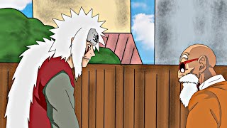 Jiraiya vs Roshi  Battle of Legendary Perverts bnranimation [upl. by Bathsheeb771]