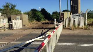 Avonmouth Dock Junction Level Crossing Bristol Saturday 30062018 [upl. by Nnairet307]