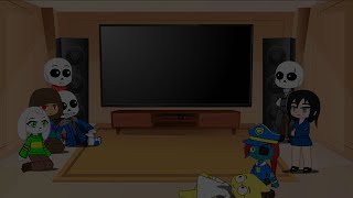 Glitchtale reacts to Jevil [upl. by Ridglea]