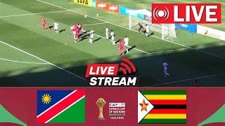 🔴LIVE Namibia vs Zimbabwe  Africa Cup of Nations Qualifiers 2026  Full Match Today [upl. by Harim454]