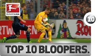 Top 10 Goalkeeper Bloopers  201314 [upl. by Roanne920]