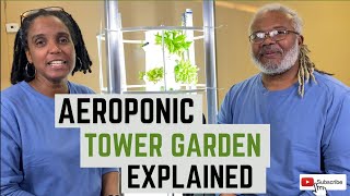 Aeroponic gardening for beginners  Tower Garden [upl. by Ellie219]