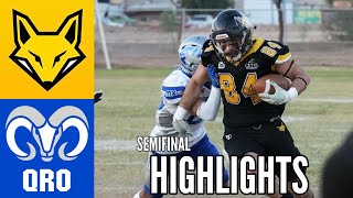 Zorros CETYS vs Borregos QRO Highlights  Semifinal  Liga Mayor ONEFA 2024 [upl. by Matias]