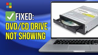 DVDCD Drive Not Working or No Showing  100 Solved [upl. by Fante158]