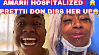 AMARII HOSPITALIZED ‼️😱 PRETTII DON DISS HER UP ‼️ [upl. by Annyl]