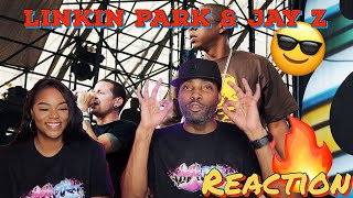 LINKIN PARK amp JAYZ  POINTS OF AUTHORITY99PROBLEMSONE STEP CLOSER  REACTION  Asia and BJ [upl. by Yhtrod]