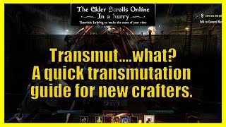 Transmutationwhat A quick transmutation guide [upl. by Gallard]