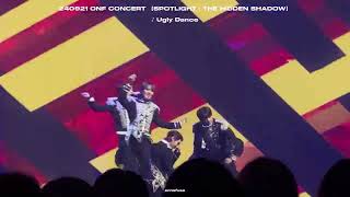 4k 240921  Ugly Dance  ONF CONCERT 【SPOTLIGHT  THE HIDDEN SHADOW】 [upl. by Virgilio]