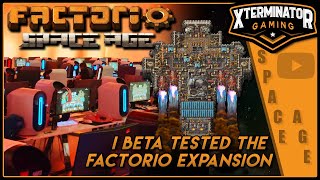 FACTORIO 20 EXPANSION SPACE AGE BETA PLAY Gameplay Overview Dev Insights amp First Impressions [upl. by Nabatse965]