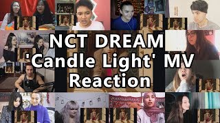 STATION 3 NCT DREAM  Candle Light MV quotReaction Mashup [upl. by Ellertnom]