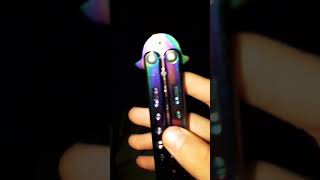 Cheap amazon Balisong flipping TW FLASHING LIGHTS balisong flipping [upl. by Paco]