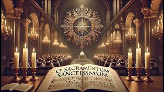 O Sacramentum Sanctissimum  Gregorian Chant Hymn for Eucharistic Adoration  Sacred Choir Music [upl. by Shishko]