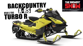 SkiDoo Backcountry XRS new features for 2025 [upl. by Wesa]