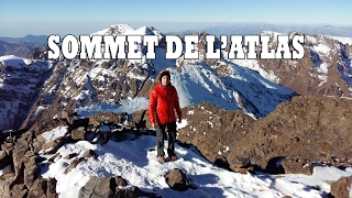 Maroc  Sommet de lAtlas  Ascension du Toubkal [upl. by Oal]