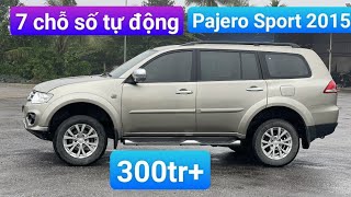 Pajero Sport 2015 SUV 7 chỗ số tự động giá rẻ như Morning i10 [upl. by Halstead]