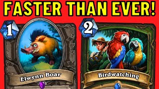 Using Hunter Cards in Priest is OVERPOWERED Chillin Voljin Elwynn Boar Combo [upl. by Katrine797]