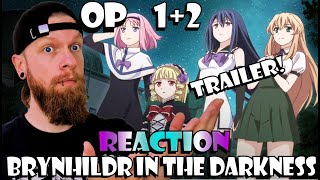 Brynhildr in the Darkness Opening 12  Trailer Reaction [upl. by Adnicul652]