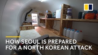 Bunkers scattered throughout Seoul in case of North Korean attack [upl. by Ziom]