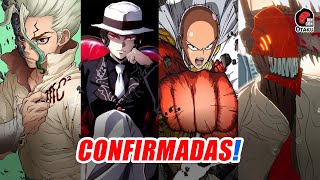 CONTINUACIONES DE ANIME MÁS ESPERADOS CONFIRMADAS 2024  2025  Rincón Otaku [upl. by Ttemme]