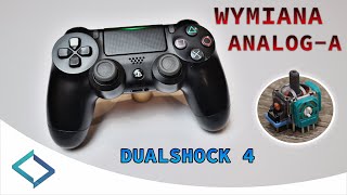 Wymiana gałki analogowej w kontrolerze DualShock 4 PS4  Sposób 2   REPAIR [upl. by Airetnuhs885]