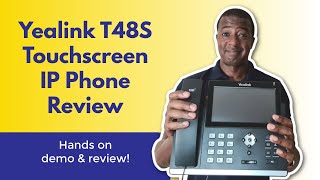 Yealink T48S Review  Touchscreen IP Phone with 16 Lines Capability [upl. by Nessi]