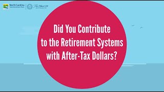 After Tax Contributions to the Retirement Systems [upl. by Riada]