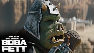 Gamorrean Guards Heroic Sacrifice  Star Wars The Book of Boba Fett [upl. by Talia682]