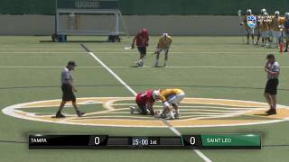 2018 Tampa Mens Lacrosse vs Saint Leo SSC Tournament 0429 [upl. by Etnaed]