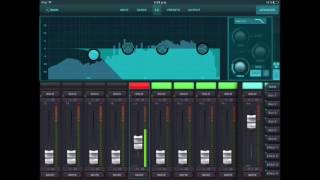 Behringer X18 Funciones De La App X Air En iPad Pro [upl. by Airdnalahs654]