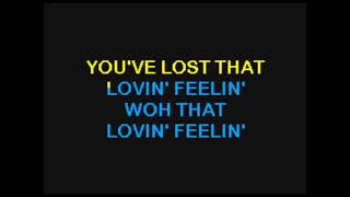 Righteous Brothers The  Youve Lost That Lovin Feelin  KaraokeTubeBox [upl. by Benny692]