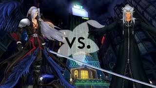 KH2FM  Xemnas vs Sephiroth [upl. by Casilde]