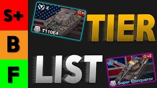 RANKING ALL THE TIER 10 IN WOTB [upl. by Sadie]