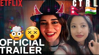 CTRL OFFICIAL TRAILER REACTION VIDEO BY FOREIGNERS ANANYA PANDEY VIHAAN S [upl. by Ellenwad255]