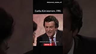 Eartha Kitt Interview 1986 [upl. by Neveda618]