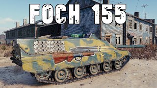 World of Tanks AMX 50 Foch 155  4 Kills 104K Damage [upl. by Britni]